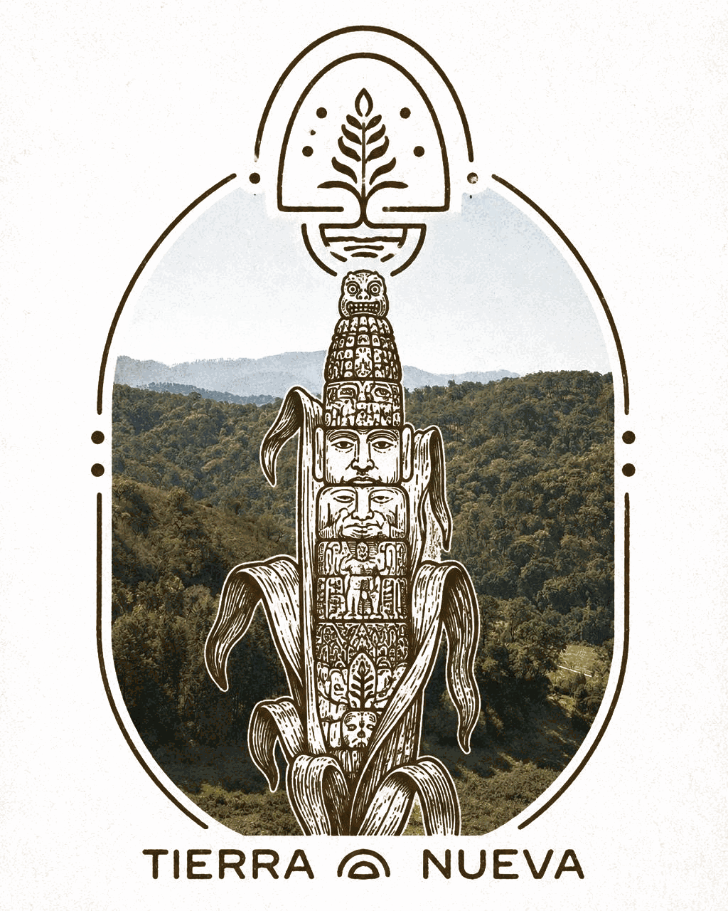 Tierra Nueva — sello