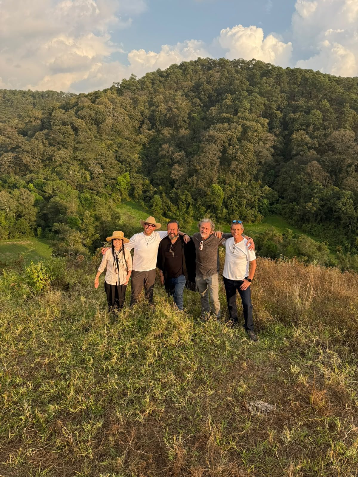 Socios fundadores de Tierra Nueva en el territorio